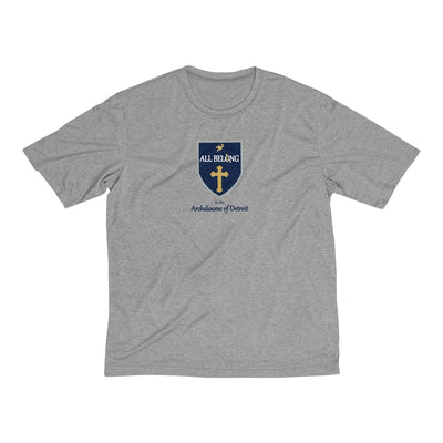 All Belong in the Archdiocese of Detroit Men's Heather Dri-Fit Tee