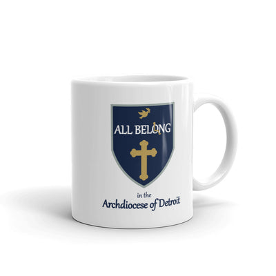 All Belong in the Archdiocese of Detroit Mug